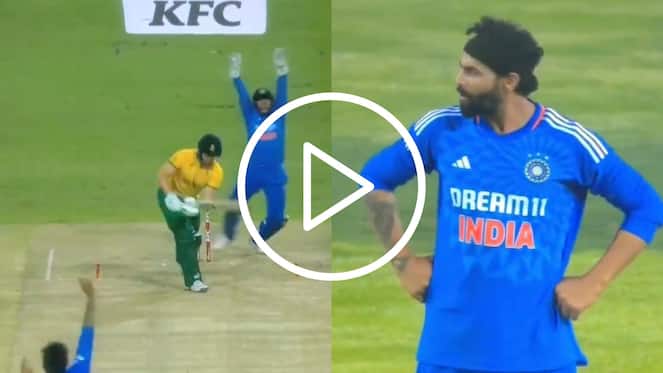 [Watch] Ravindra Jadeja ‘Robbed’ Due To DRS Unavailability As David Miller Escapes